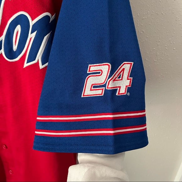 Chase Authentic’s Vintage Y2K Jeff Gordon Pepsi NASCAR Jersey Size Large - Picture 3 of 9